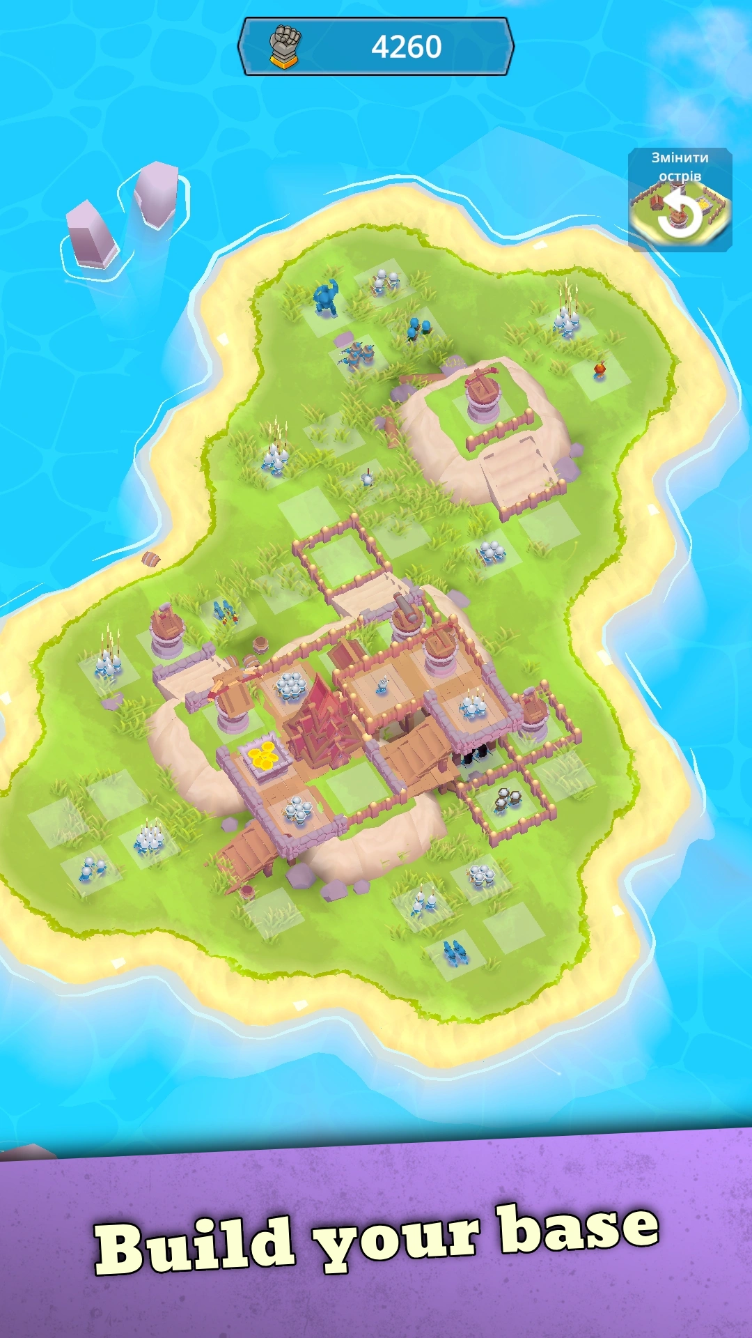 Snímek obrazovky Island Raid 1