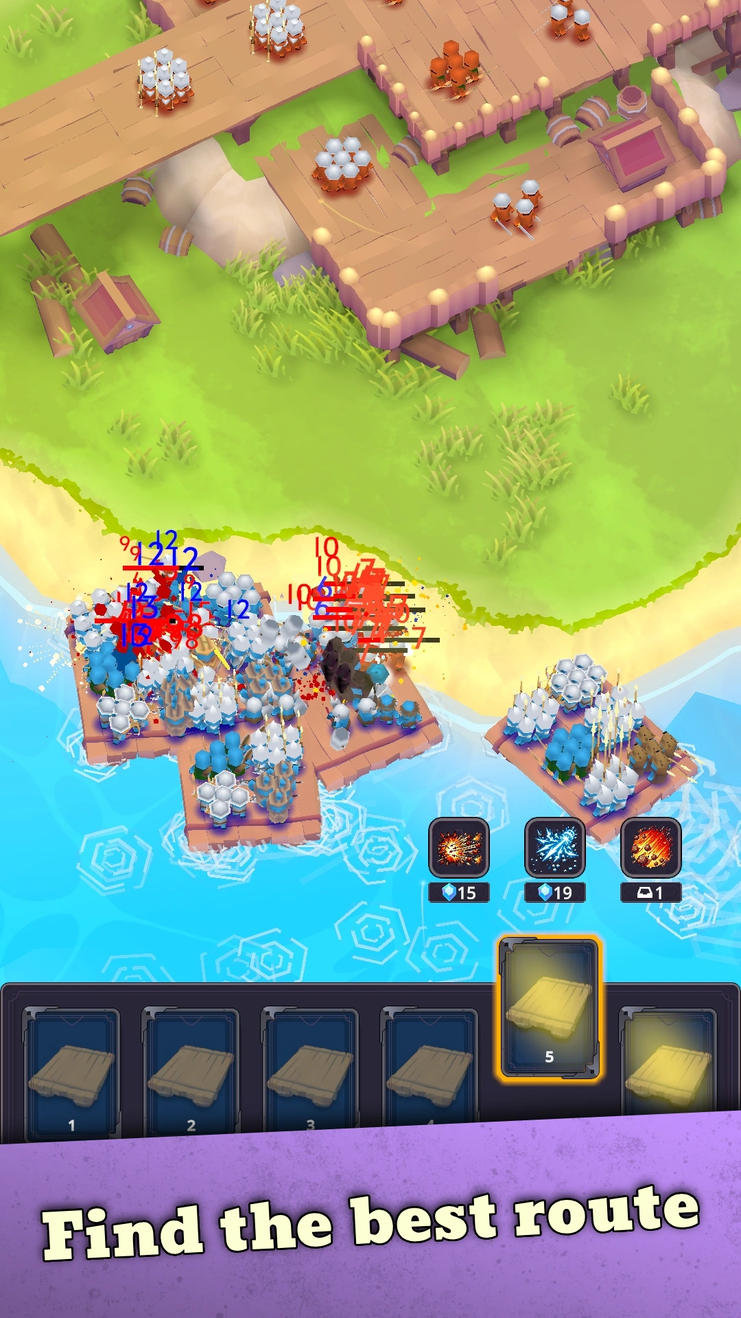 Snímek obrazovky Island Raid 3
