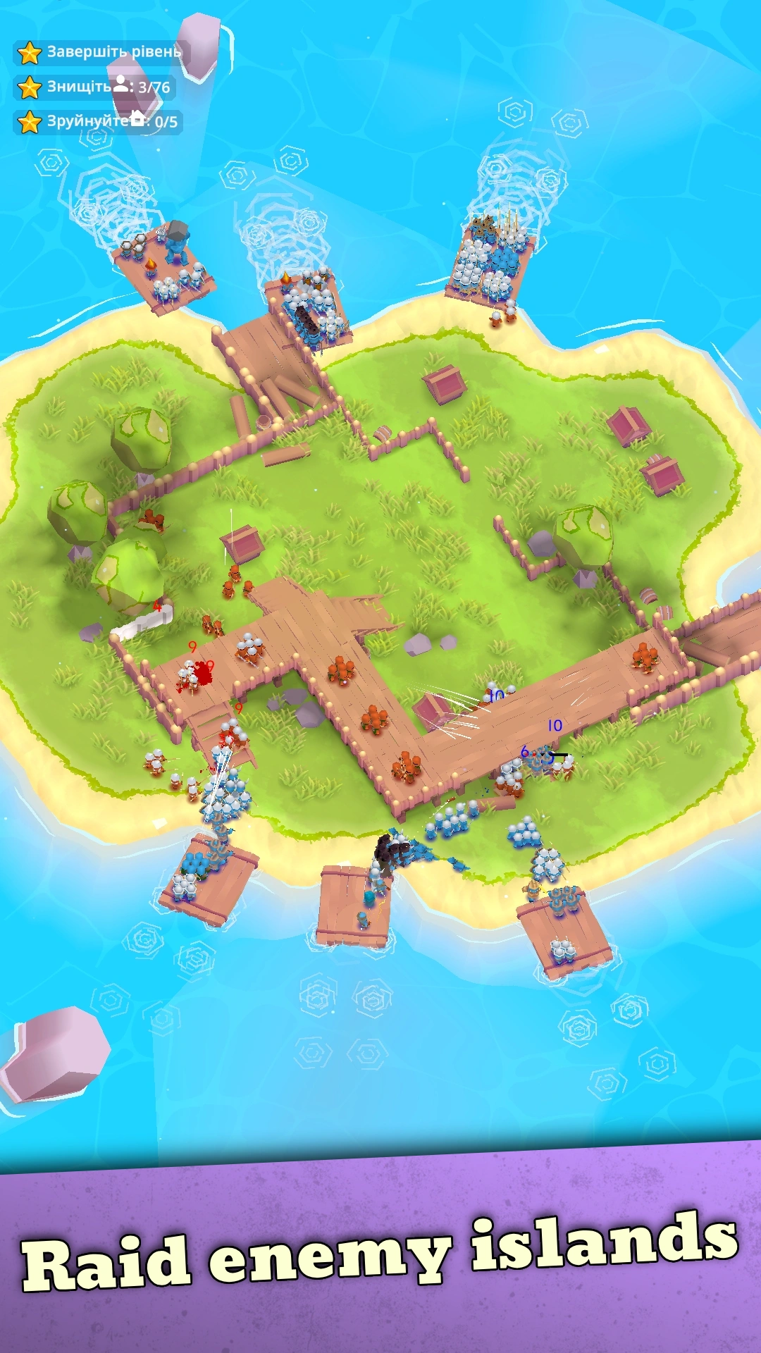 Snímek obrazovky Island Raid 4