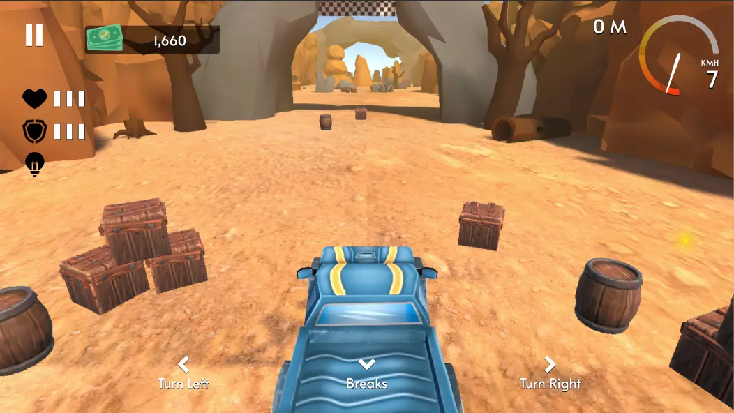 Zrzut ekranu z Forked Path Rider 1