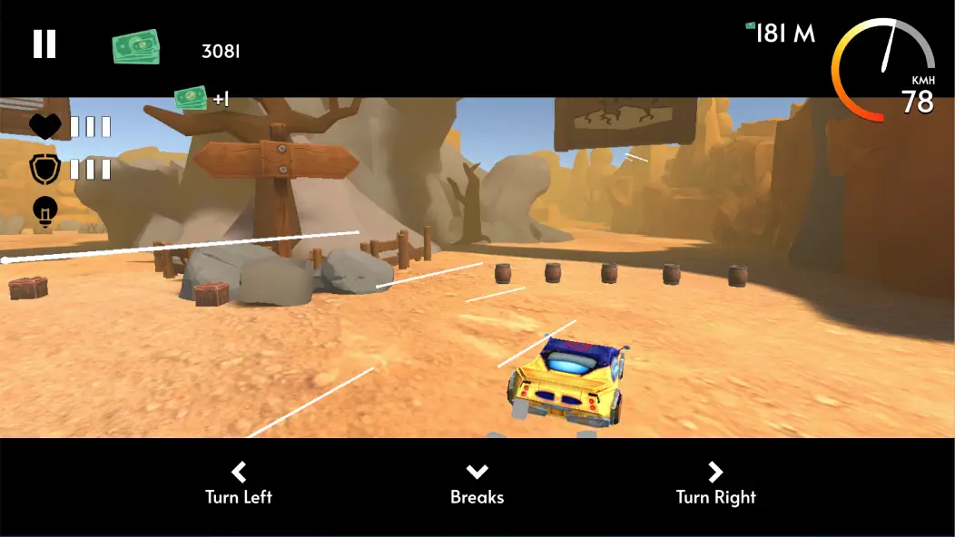 Zrzut ekranu z Forked Path Rider 3