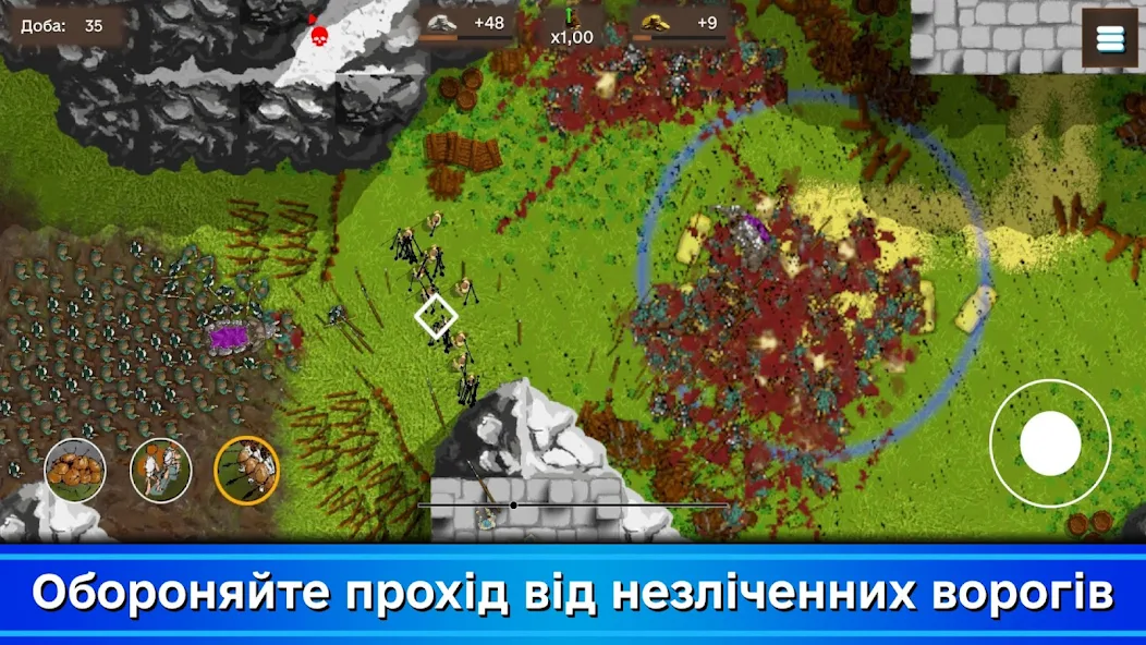 Zrzut ekranu z Thirty Spartans 2